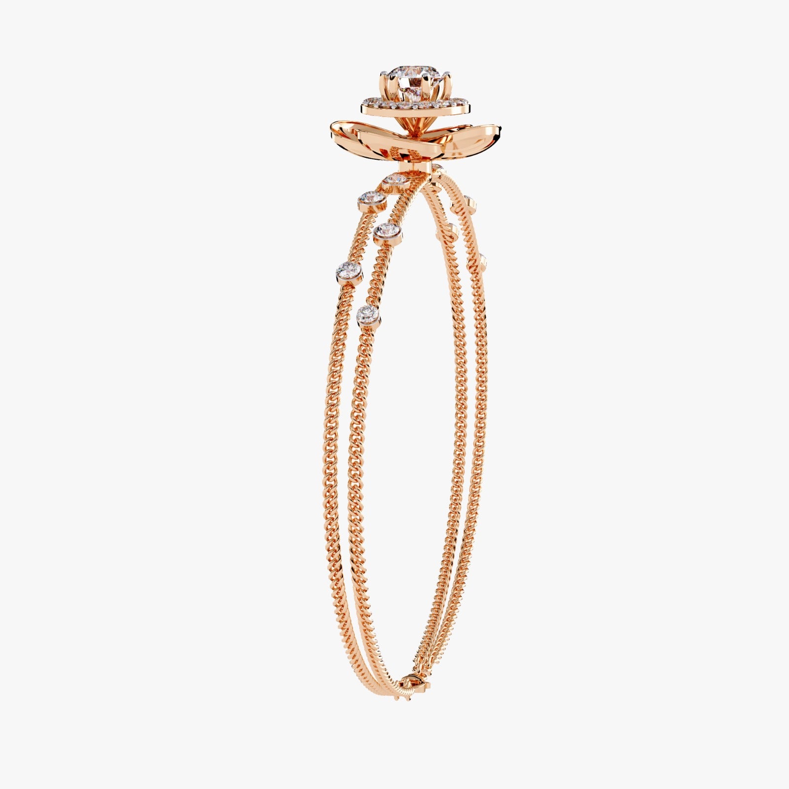 Solitairekart 0.95ct Lab Grown Diamond Bracelet